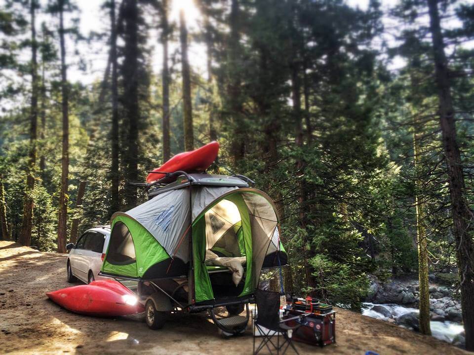 Off road pop up camper