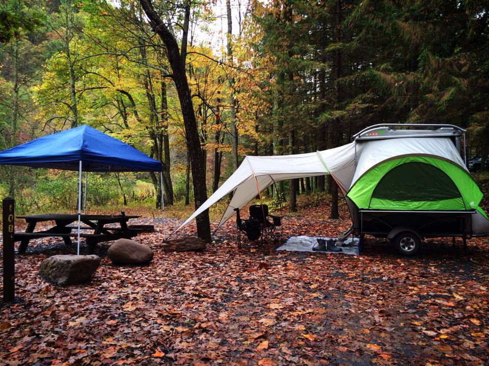 go camper in pop up mode