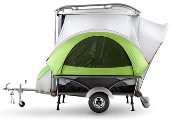 Mini, Heavy-Duty GO Camping Trailer