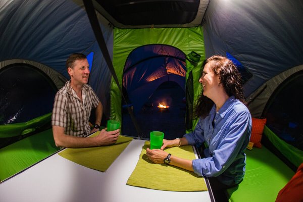 Mini Heavy-Duty GO Pop Up Camping Trailer