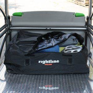 Rightline Edge Bag front view on top Gear Deck GO camper