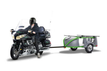 GO Easy Trailer with motorcycle