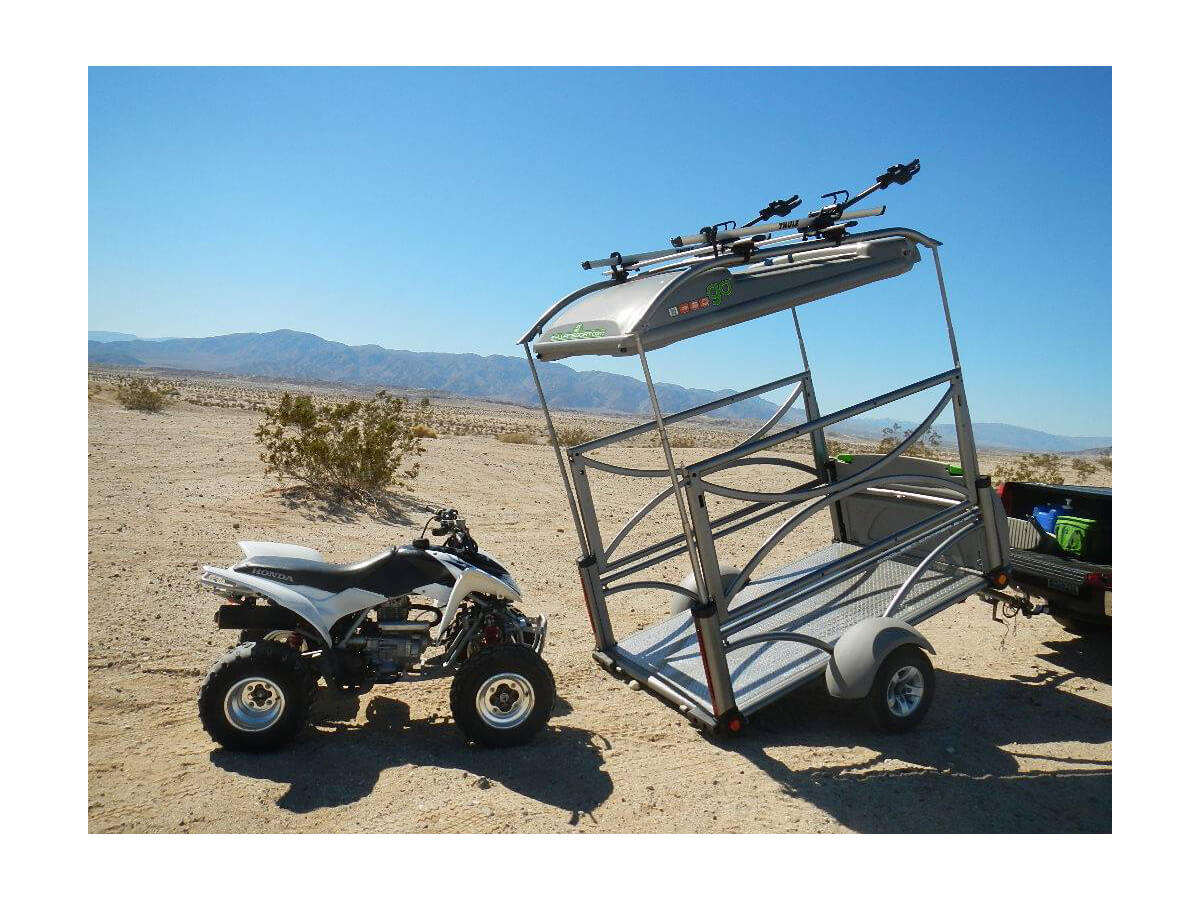 GO Camping Trailer with Quadricycle