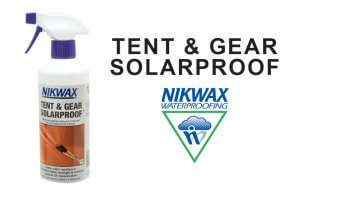 NikWax Tent Maintenance Kit Solarproof studio photo