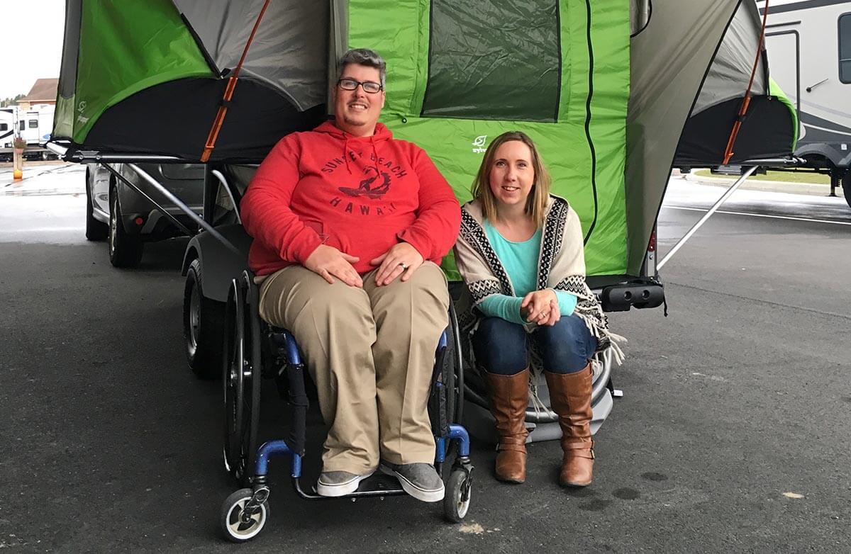 GO Camping trailer accessibility