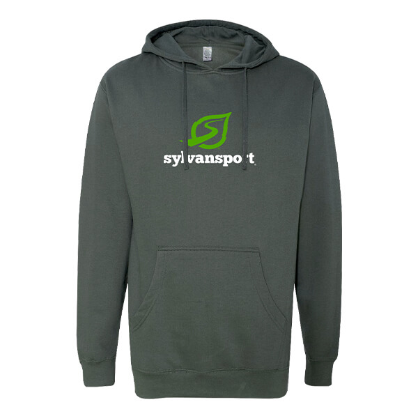 SylvanSport Logo Hoodie front view studio photo