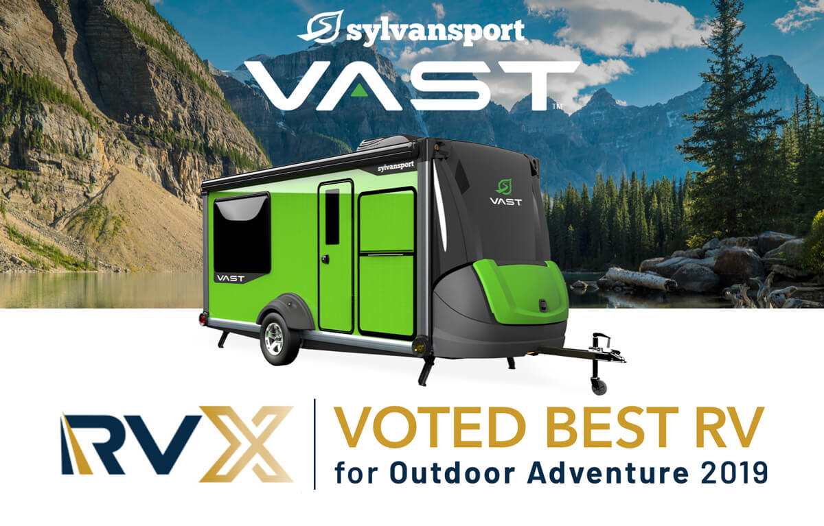SylvanSport VAST Award VOTED BEST RV