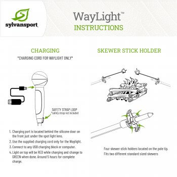 WayLight Hiking Pole Instructions