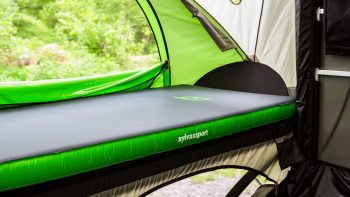 Self-Inflating Camping Mattress 3/4 view GO Camper