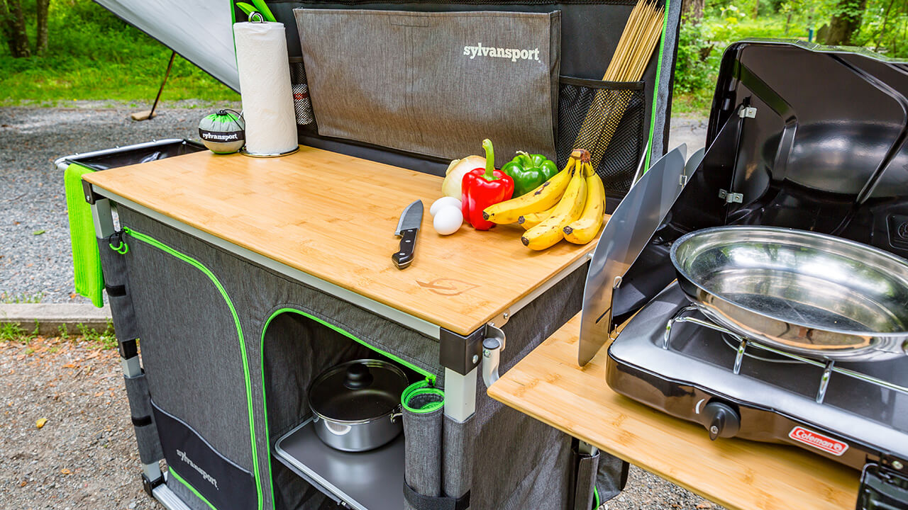 Best Portable Camping Kitchens - Mom Goes Camping