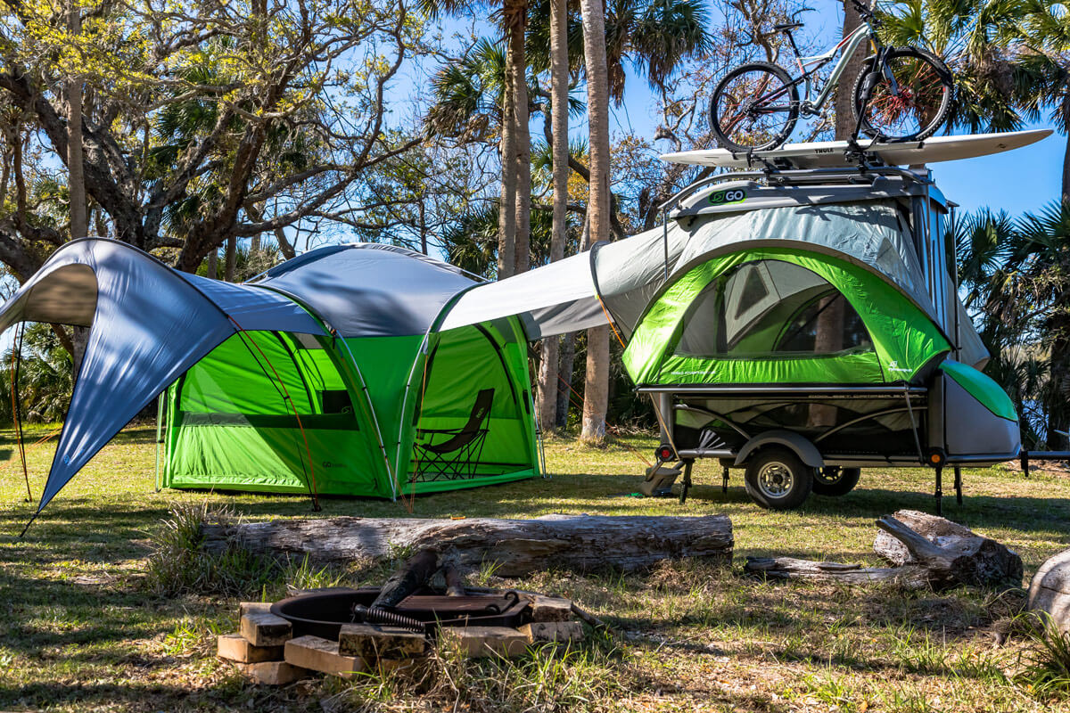 GOzeebo and GO Camper GOzeebo and GO Camper side view