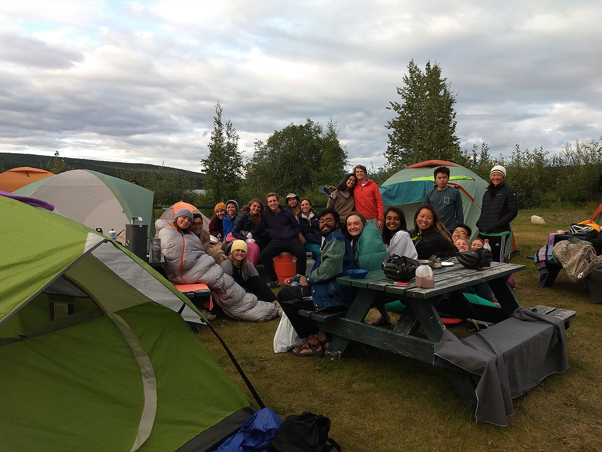 Berzowskis Alaska Adventure Family and friends