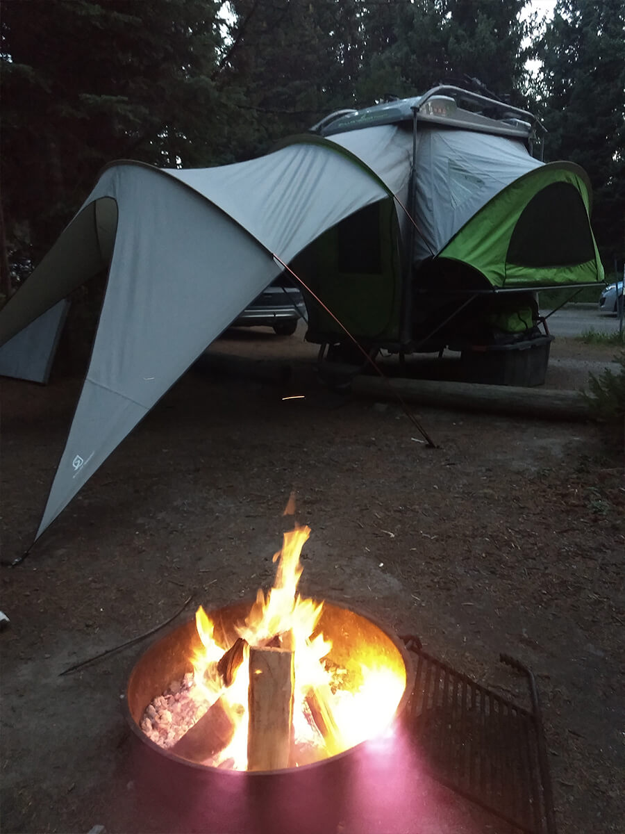 Berzowskis Alaska Adventure GO Camper campground