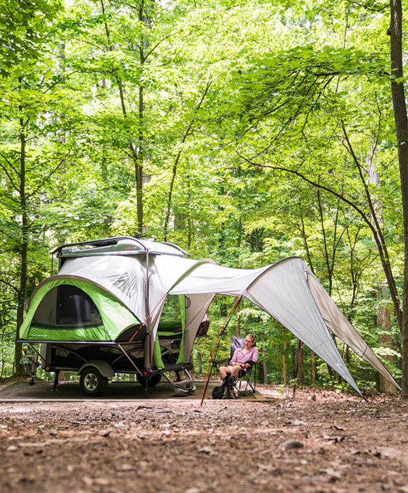 GO Camper open with awning