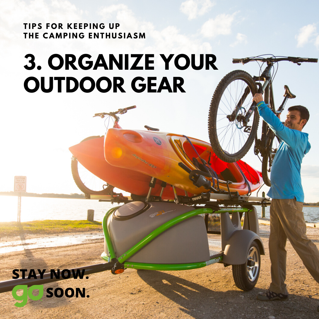 Organize your outdoor gear