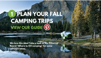 Plan your fall camping trips