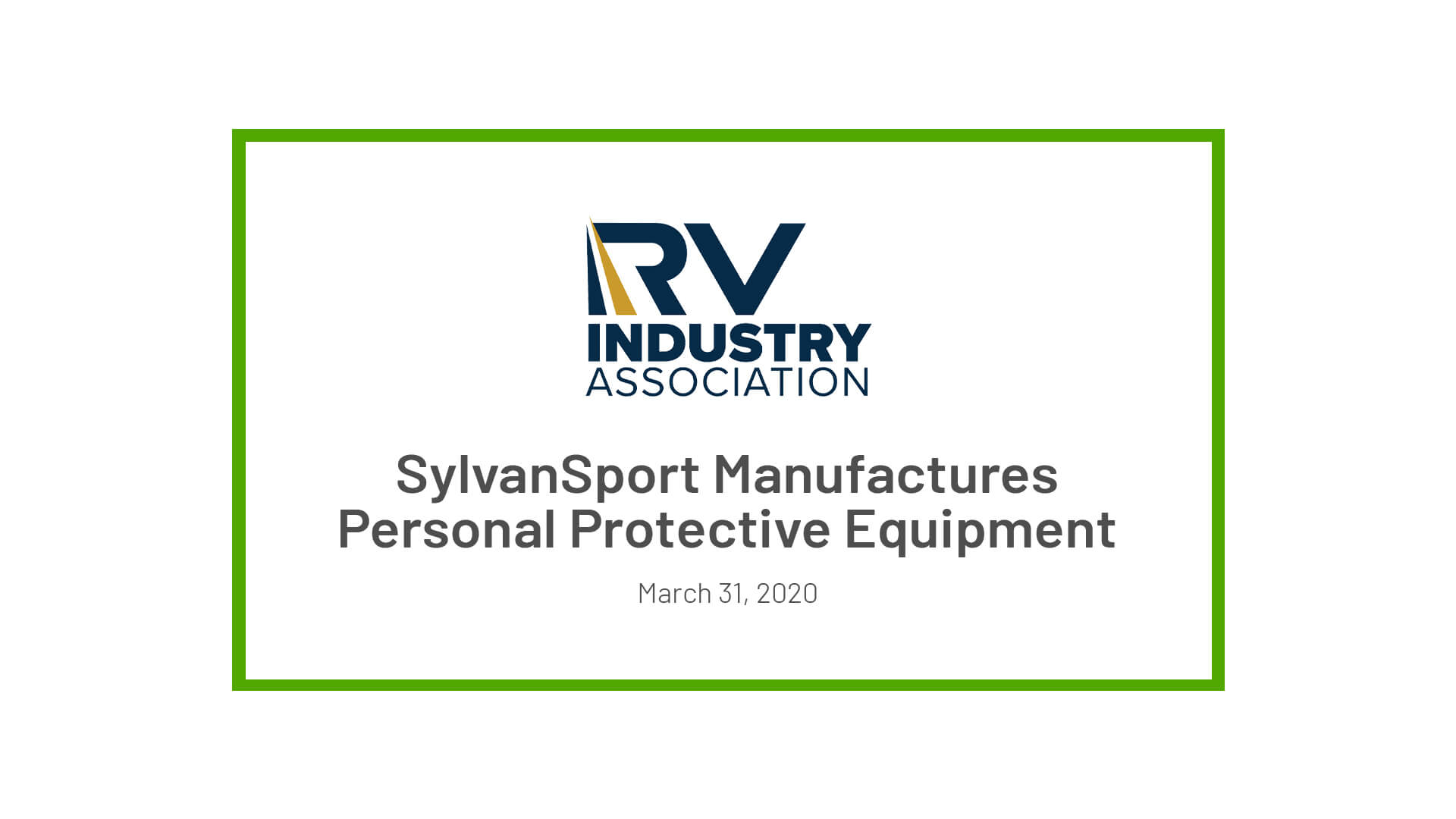 RV Industry Association