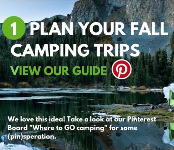 fall camping trips