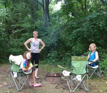 What I learn camping with mom