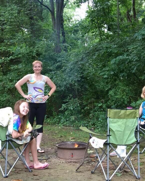 What I learn camping with mom