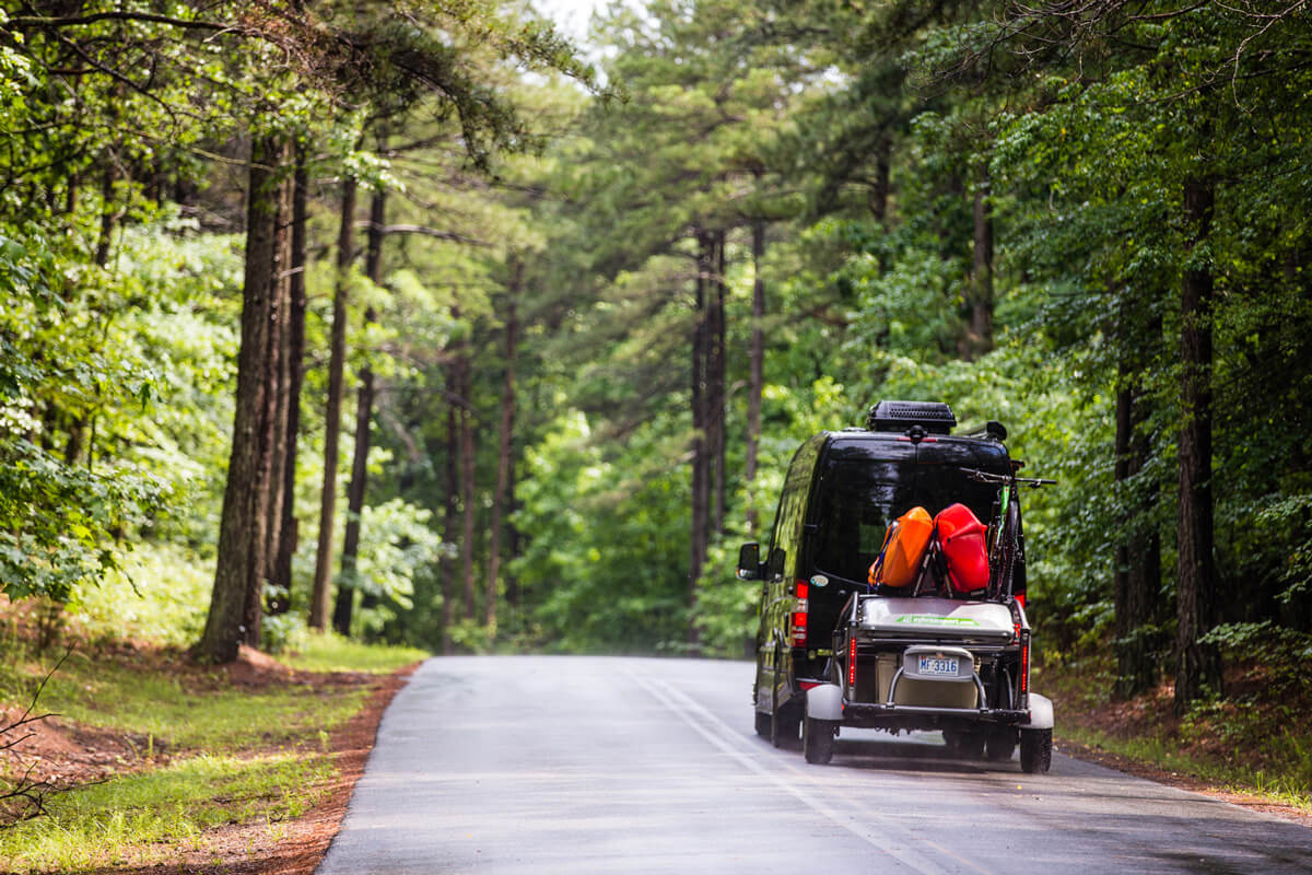 GO Camper on the road