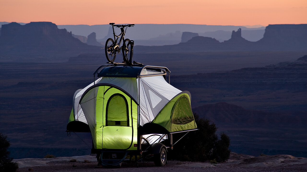 campground sunrise