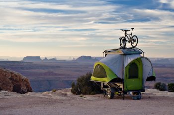 Bike Rack Camping trailer
