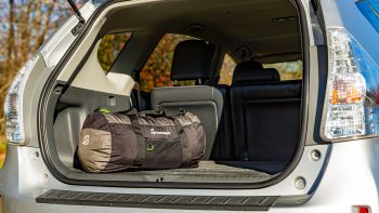 Duffle Bag inside trunk