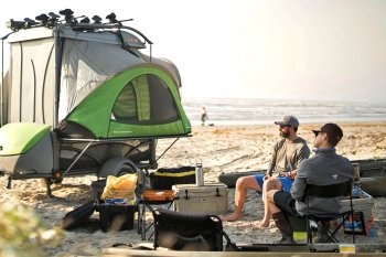 Beach camping GO Camper