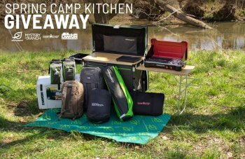 Giveaway Camp kitchen
