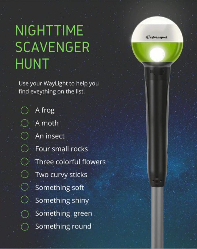 nighttime scavenger hunt
