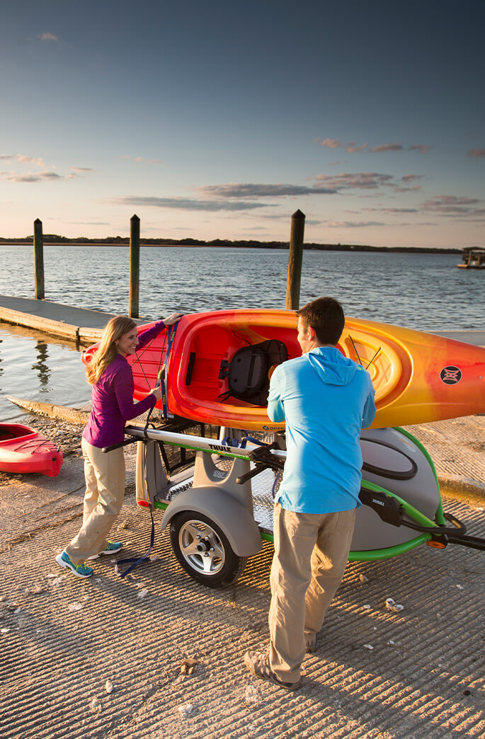 GO Easy family lake Cyber Month kayak