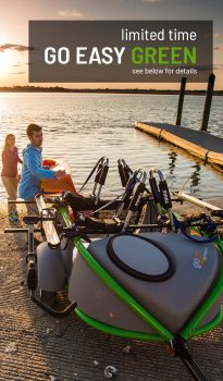 GO Easy family lake Cyber Month kayak