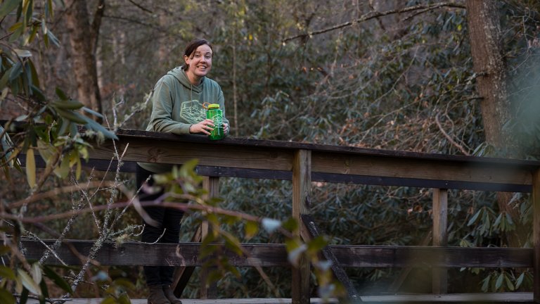 Pisgah forest water bottle