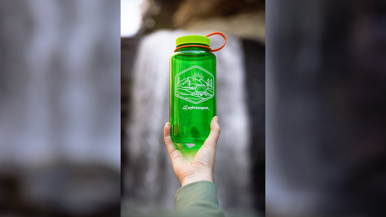 Water Bottle SylvanSport Nalgene waterfall