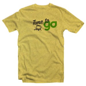 Time to GO tshirt front