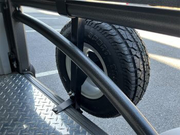 Full Size Spare Tire side GO trailer
