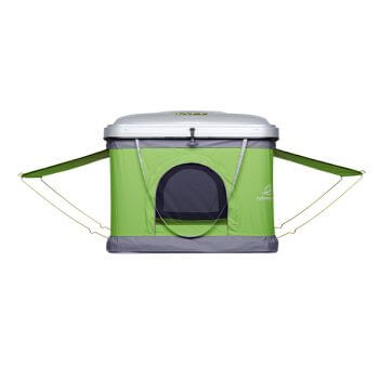 LOFT-rooftop-tent-side with both awning open