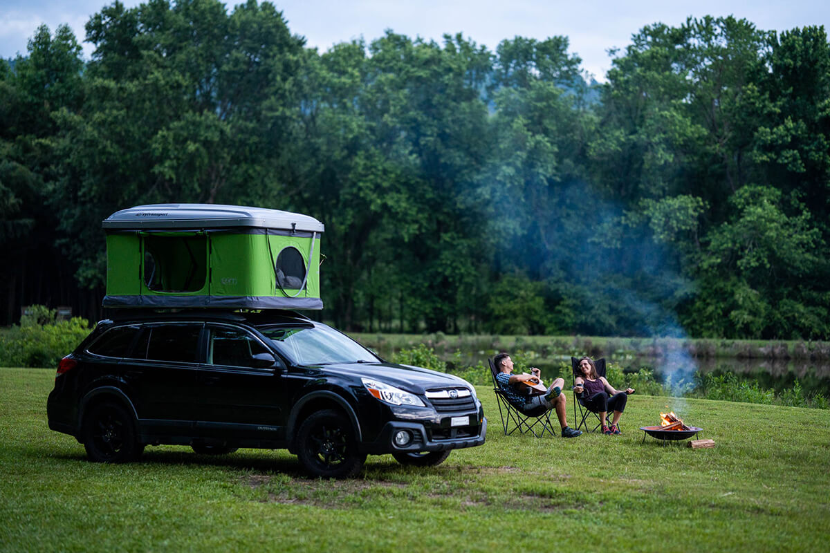 Tienda de techo SylvanSport Loft: de coche a autocaravana