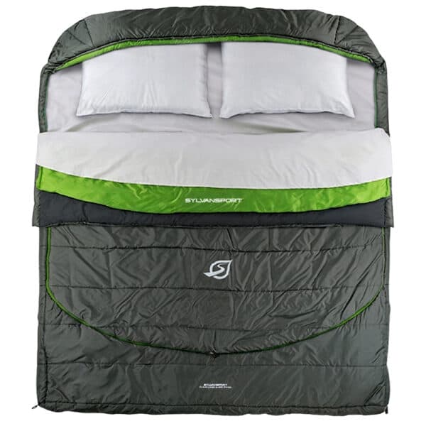Comfortable sleeping bag for outdoor adventures and camping. Perfect for staying warm in various wea.