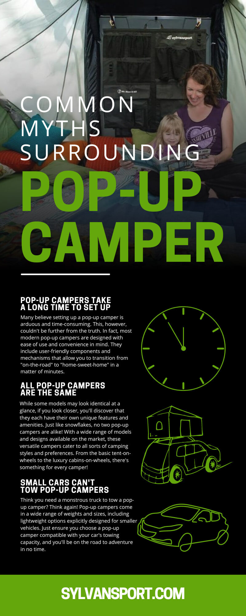 5 Common Myths Surrounding Pop-Up Camper