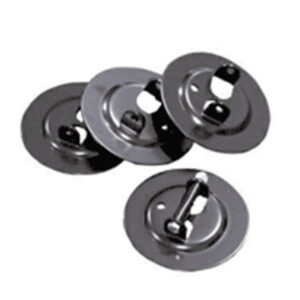 Trailer Jack Foot Pads w/ Hardware - 4 pack