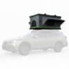 Compact SylvanSport LOFT rooftop tent mounted on a vehicle for outdoor adventures.