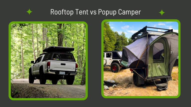 LOFT Rooftop Tent and GOAT campering trailer