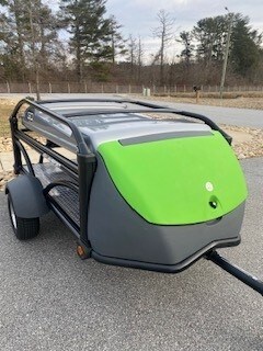 Compact SylvanSport Optima trailer for outdoor adventures and hauling.