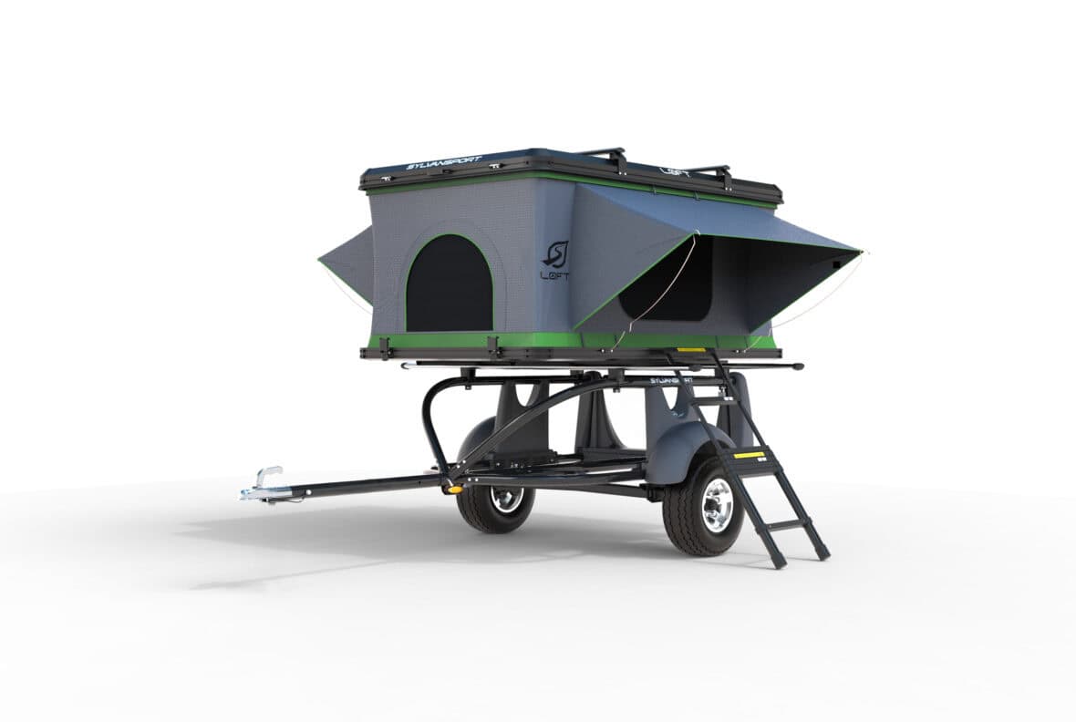 Compact SylvanSport TraiLOFT™ Micro Camper for outdoor adventures.