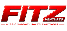 Fitz Ventures logo with bold red text on a white background.